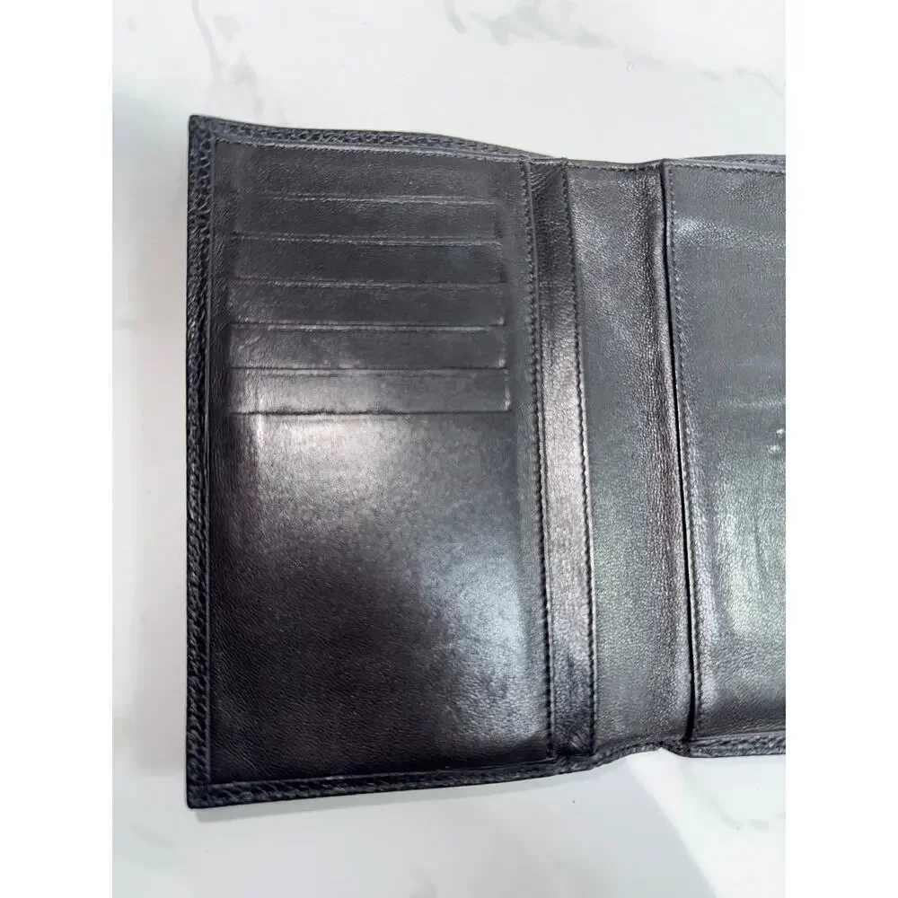 Chanel Caviar Leather Black Wallet